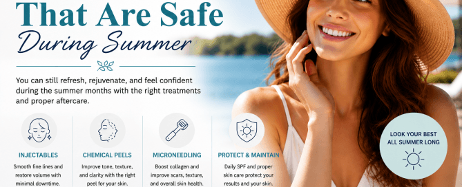 Cosmetic Dermatology Treatments That Are Safe During Summer