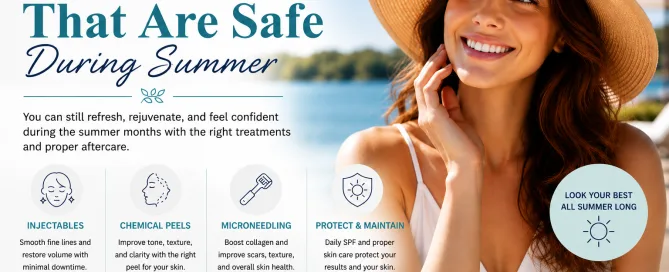 Cosmetic Dermatology Treatments That Are Safe During Summer