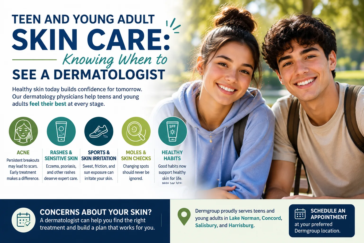 Teen and Young Adult Skin Care – Knowing When to See a Dermatologist Teen and Young Adult Skin Care - Knowing When to See a Dermatologist