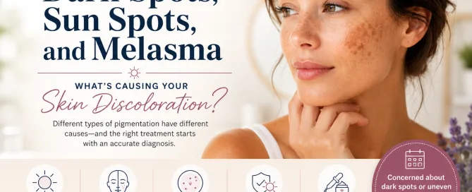 Understanding Dark Spots, Sun Spots, and Melasma